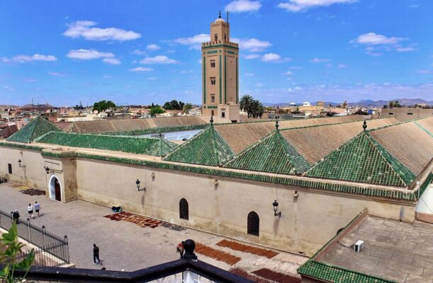 مسجد بن يوسف في مراكش المغرب